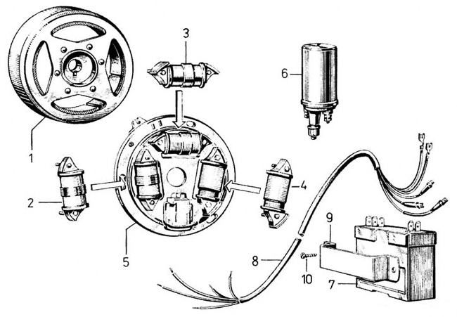 Simson S51 S70 Zündung Elektronik Zündung Elektronik