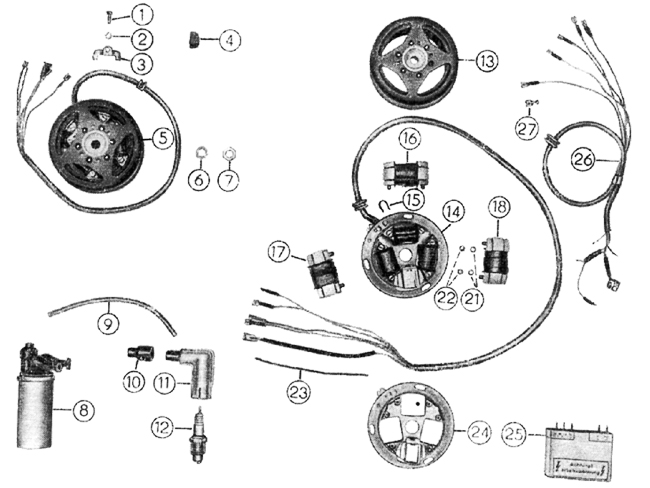 Simson Schwalbe KR51/2 Zündung Elektronik Zündung Elektronik